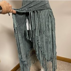 T Party Fringe skirt, M